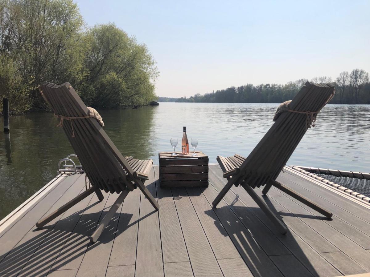 Seinehouse - Maison Flottante Vaux-Sur-Seine ภายนอก รูปภาพ