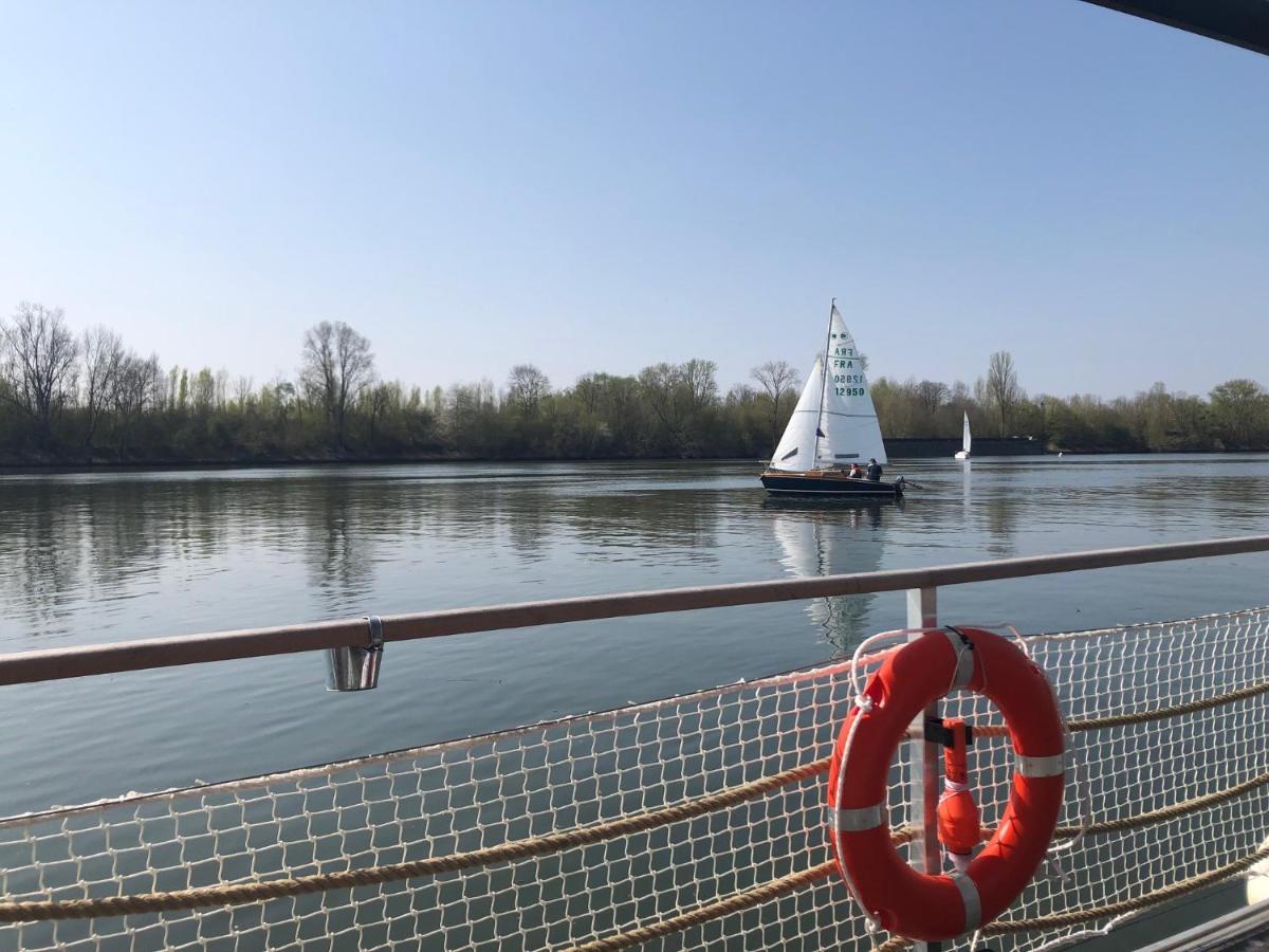 Seinehouse - Maison Flottante Vaux-Sur-Seine ภายนอก รูปภาพ