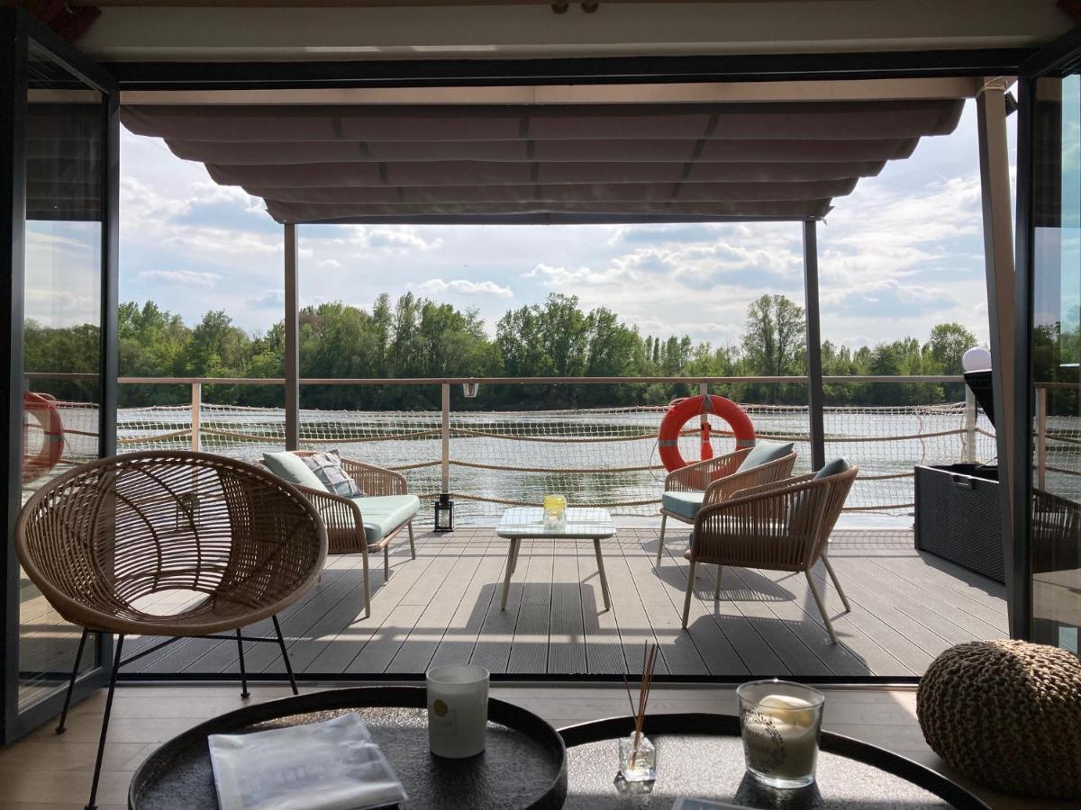 Seinehouse - Maison Flottante Vaux-Sur-Seine ภายนอก รูปภาพ